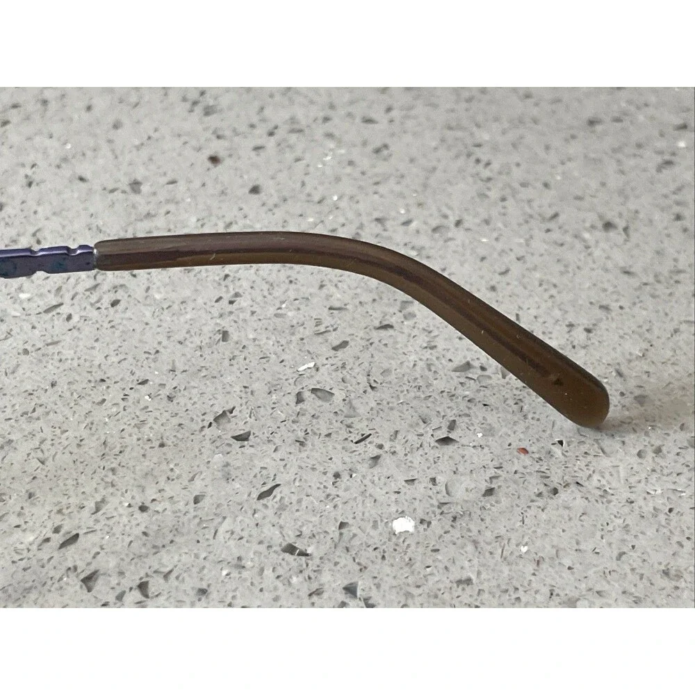 Rampage R174 BRN 51-17-135 Bronze Metal Half Rim Eyeglasses Frames ONLY